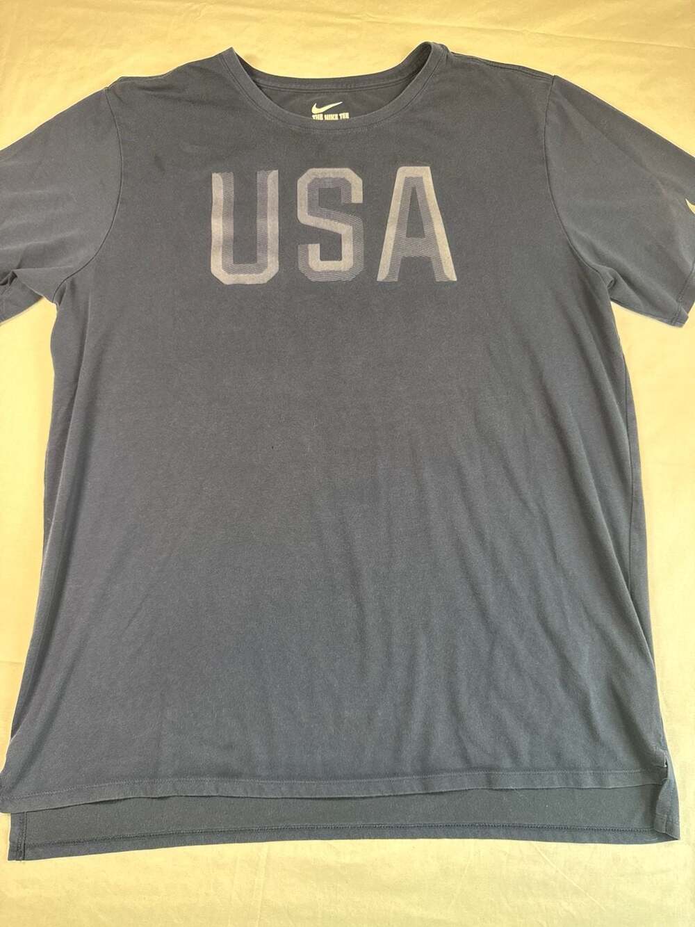 Nike USA Olympic Team Dri-FIT T-Shirt Navy Blue Size XL